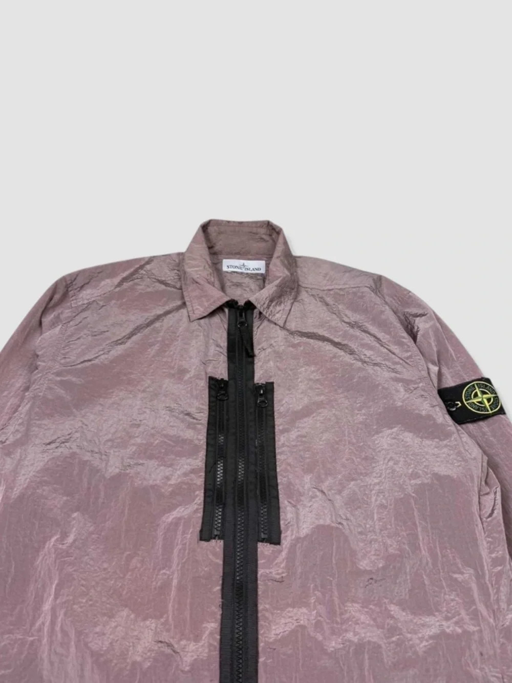 Stone Island Nylon Metal Overshirt Lilac